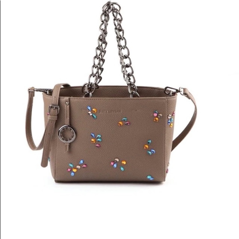 Suzy Levian leather handbag